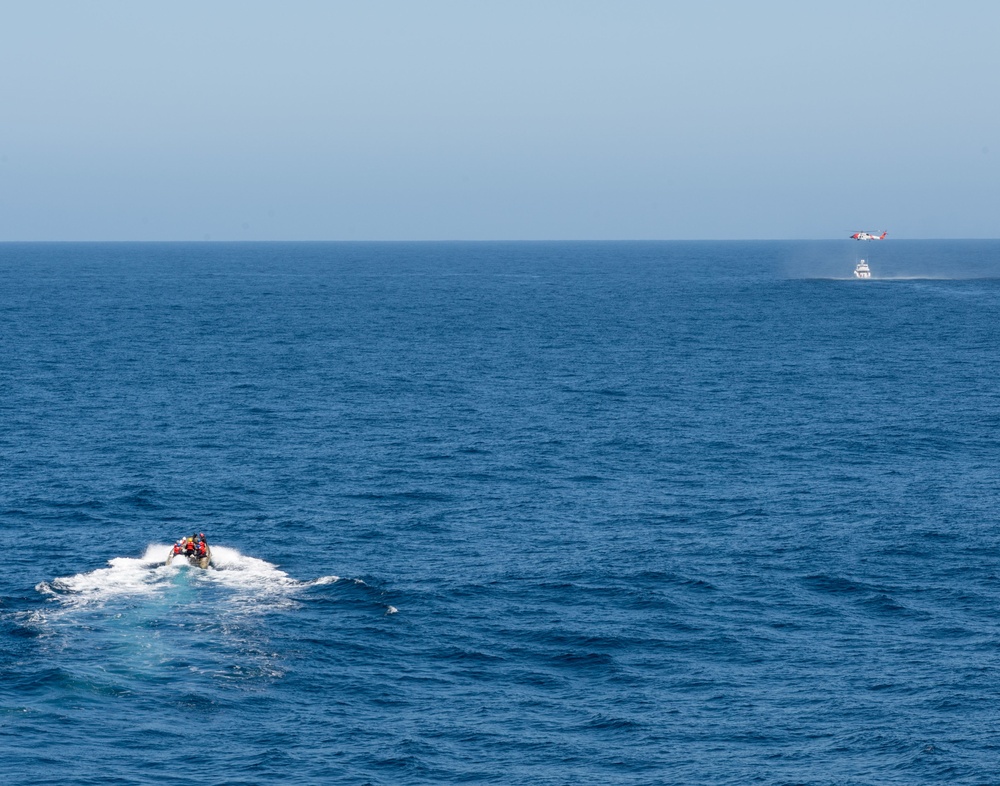 Coast Guard Sector San Diego Assists Distressed Vessel