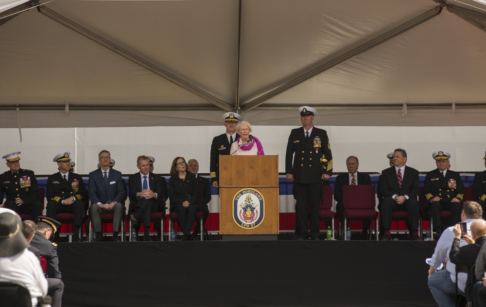 USS Portland (LPD 27) Commissions in Namesake City