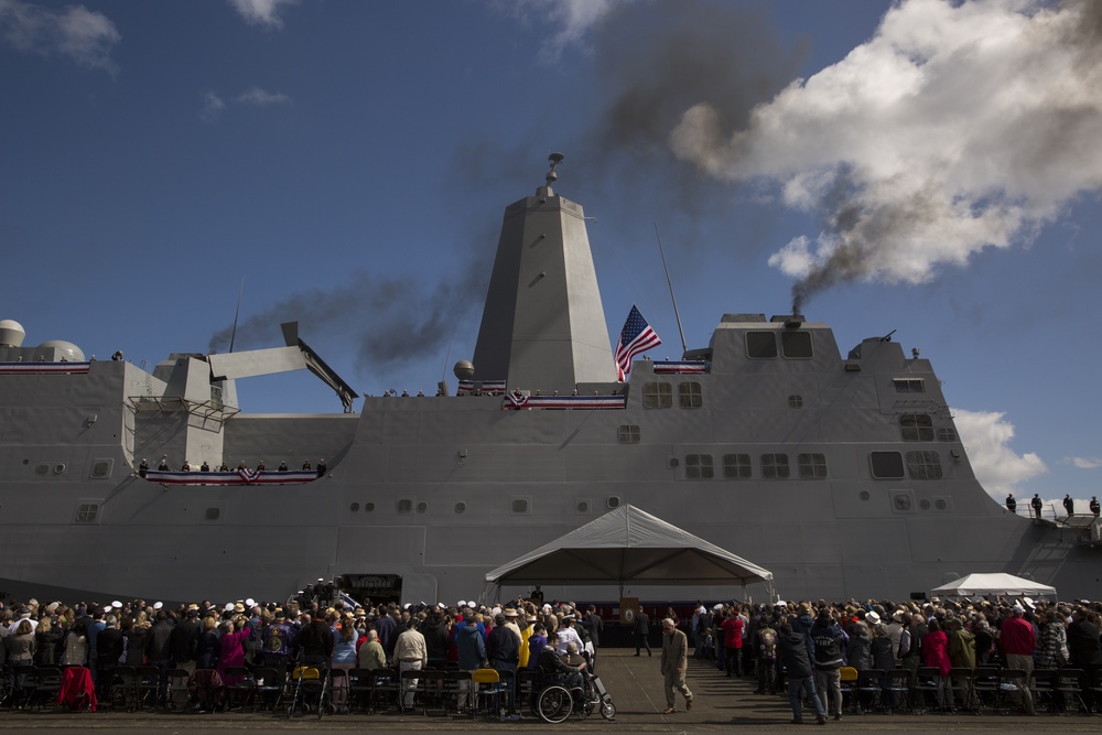 USS Portland (LPD 27) Commissions in Namesake City