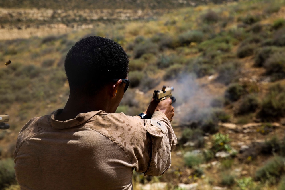 26th MEU sniper platoon trains in Jordan