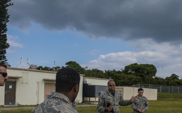 18 SFS and 18 AMXS Airmen switch jobs for a day
