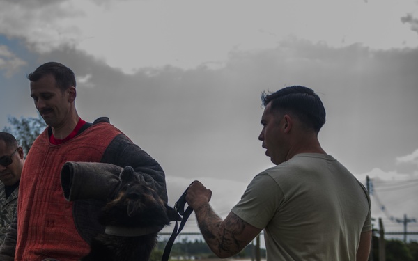 18 SFS and 18 AMXS Airmen switch jobs for a day