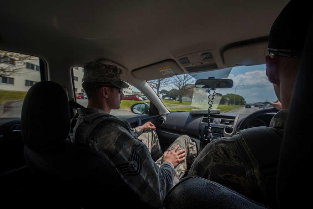 18 SFS and 18 AMXS Airmen switch jobs for a day