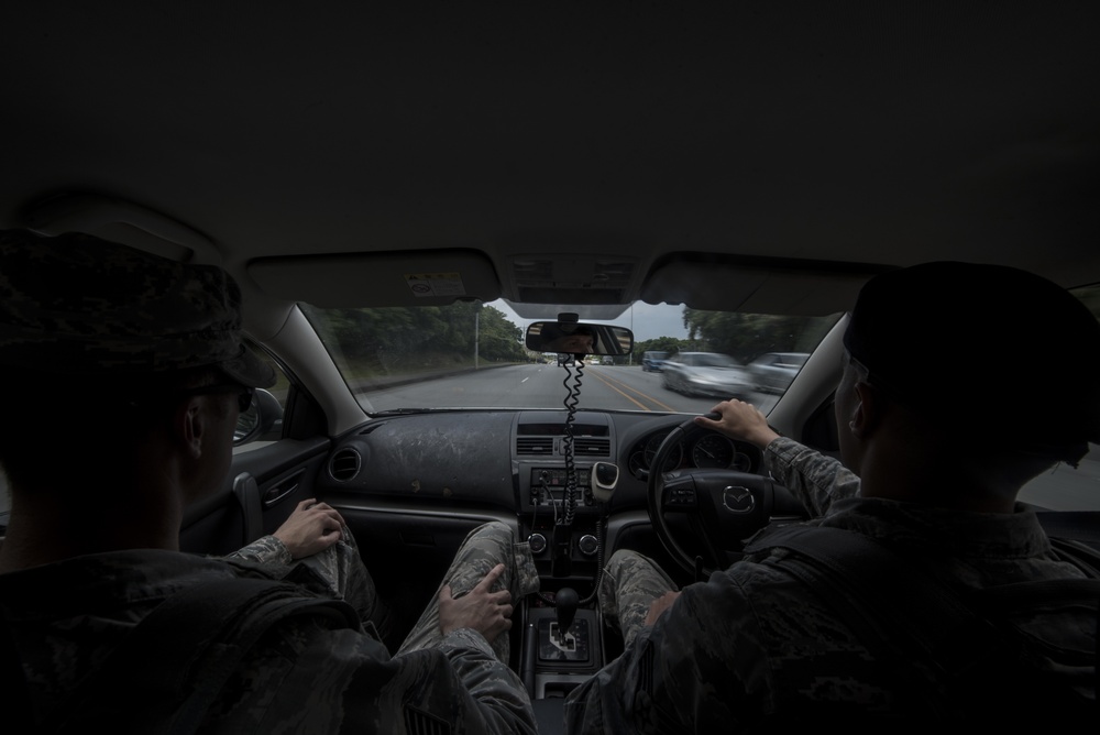 18 SFS and 18 AMXS Airmen switch jobs for a day