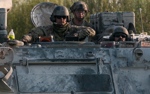 Dagger Brigade Conducts Tactical Road March During Combined Resolve X