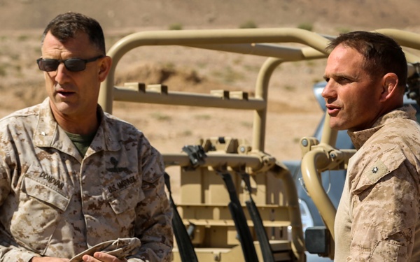 TF 51/5 CG visit to Al Quwayrah