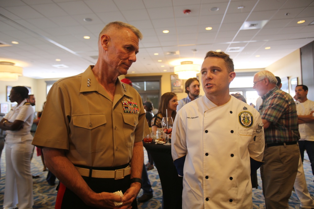 US Marines and Sailors Participate in Louisiana Seafood Cook Off