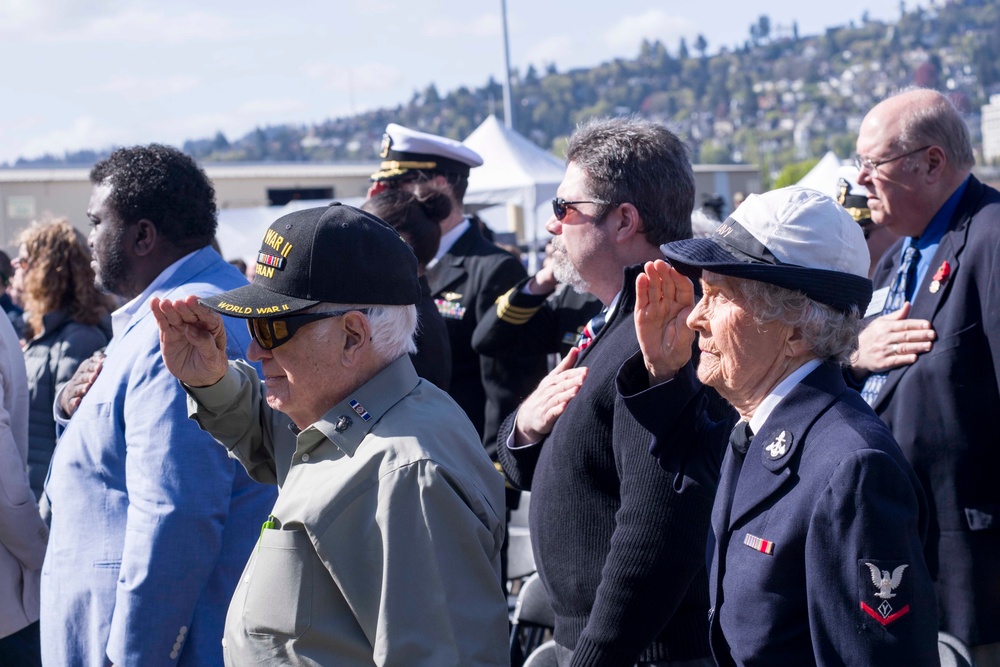 USS Portland Commissioning Ceremony