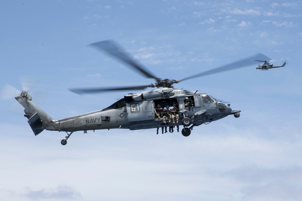 MRF Marines conduct VBSS during CERTEX