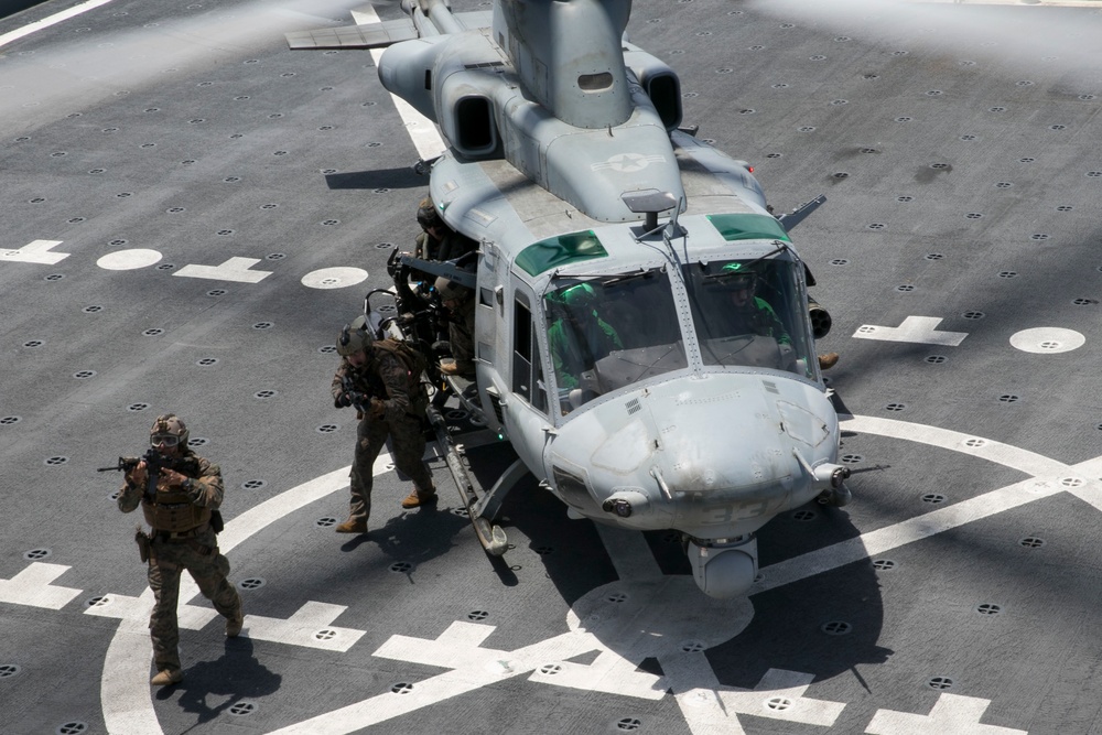 MRF Marines conduct VBSS during CERTEX