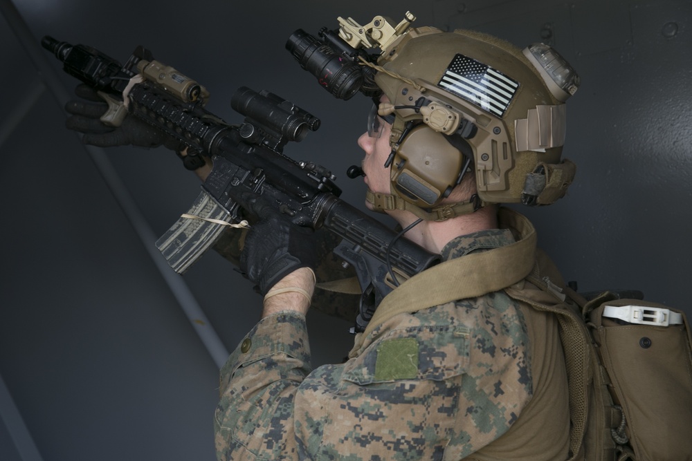 MRF Marines conduct VBSS during CERTEX