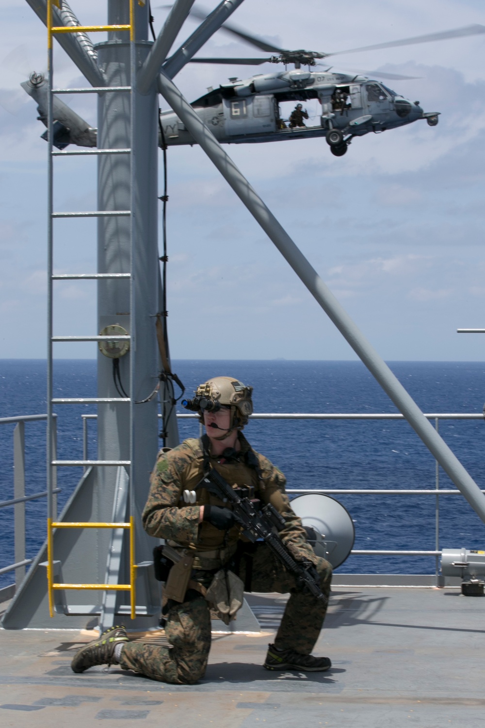 MRF Marines conduct VBSS during CERTEX