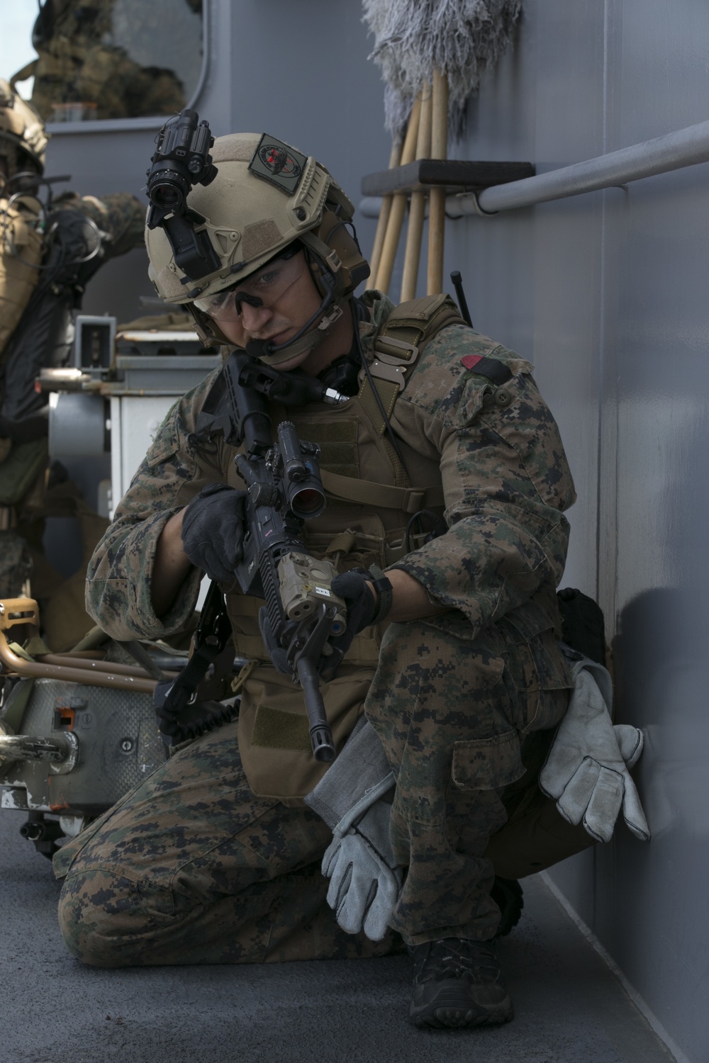 MRF Marines conduct VBSS during CERTEX