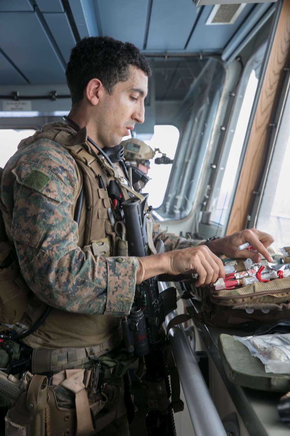 MRF Marines conduct VBSS during CERTEX