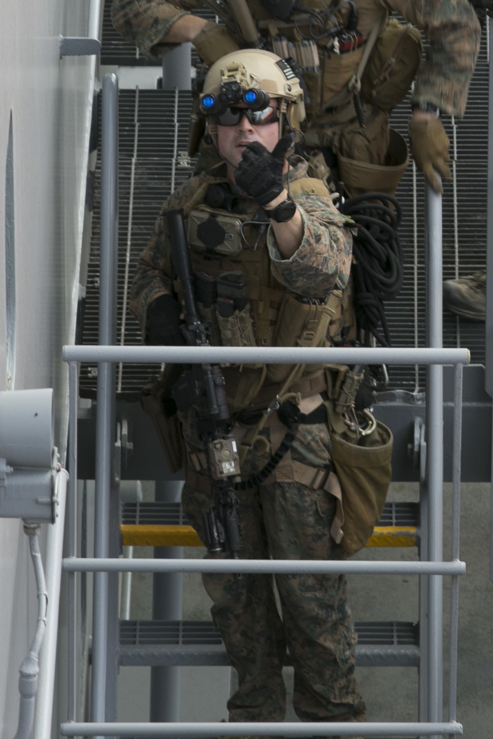 MRF Marines conduct VBSS during CERTEX