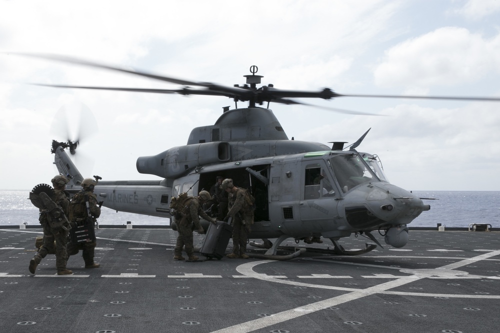 MRF Marines conduct VBSS during CERTEX