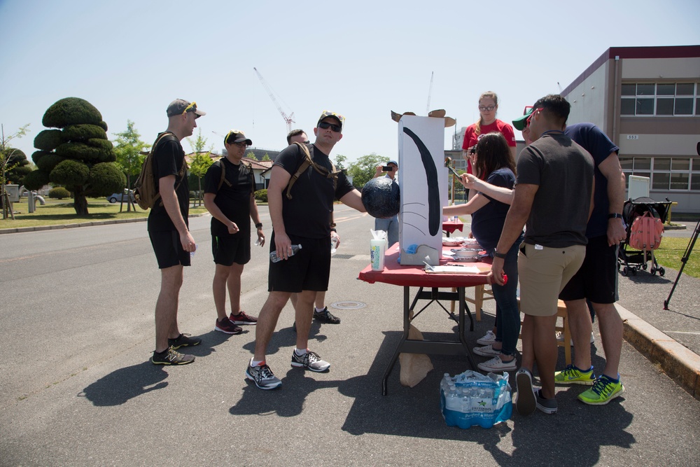 Iwakuni service members, residents compete in Amazing Race 2018