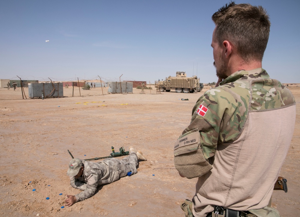 Improvised explosive device detection exercise