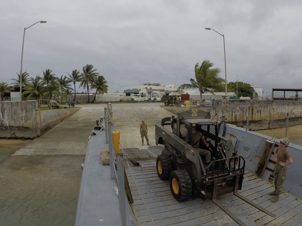 Naval Mobile Construction Battalion (NMCB) 11 Construction Civic Action Detail Marshall Islands April 20th 2018