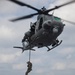 31st MEU Marines refine fast rope techniques while underway aboard Green Bay