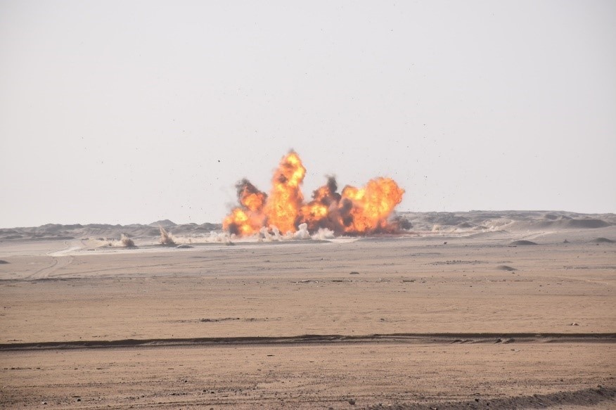 Missouri National Guard engineers get valuable training with active duty explosive ordnance disposal unit