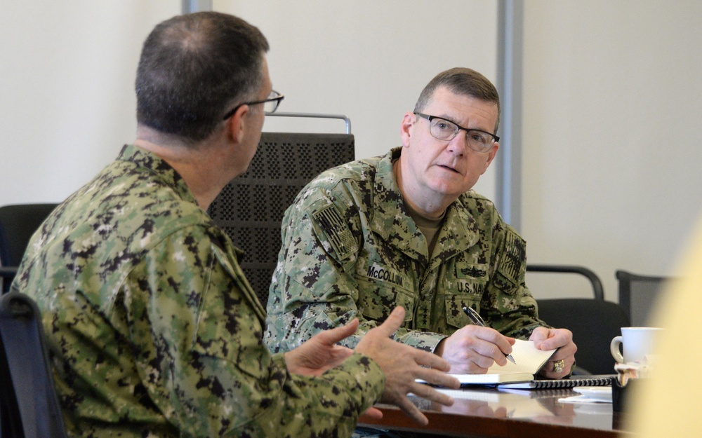 Chief of Navy Reserve Visits SPAWAR