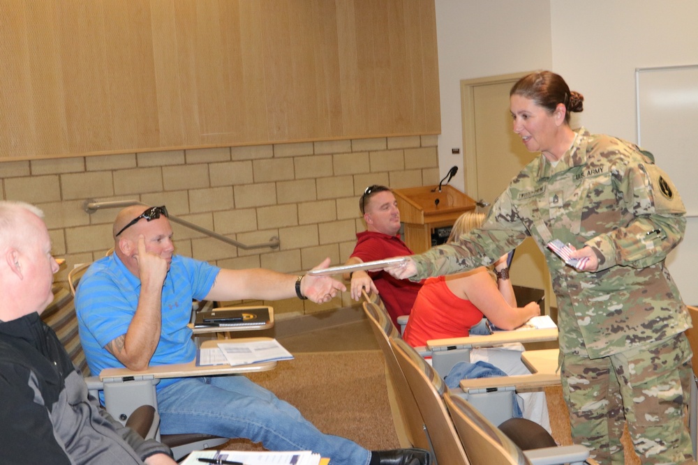 Pre-Retirement Training prepares Soldiers for well-focused future