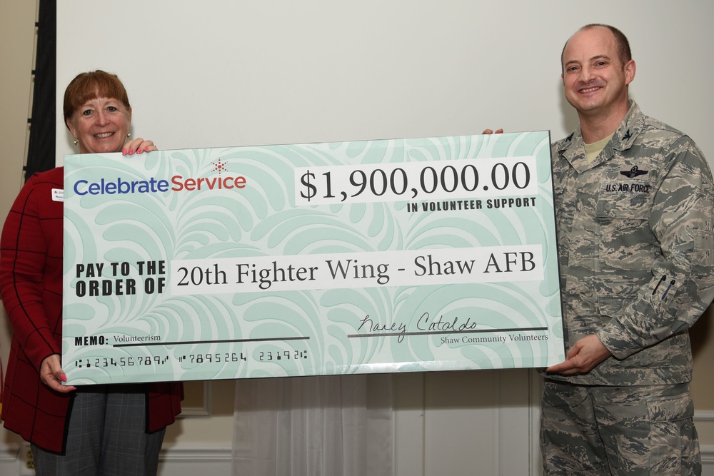 20th FW holds volunteer appreciation breakfast