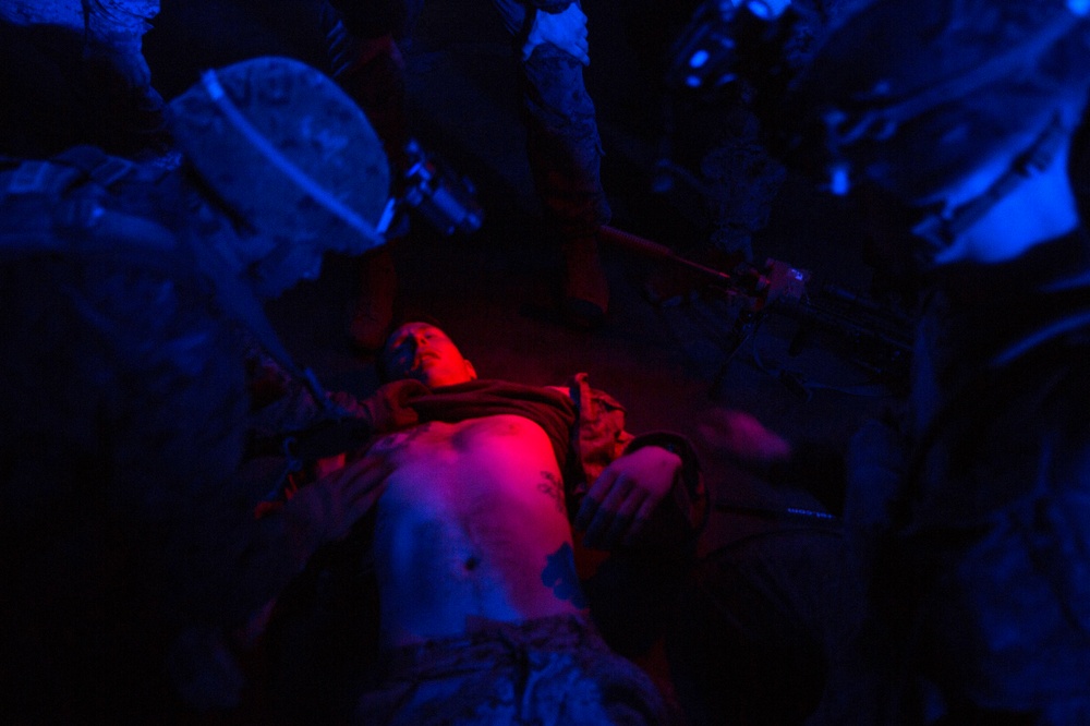 Fog of War: Marines complete stress inoculation and tactical combat casualty care training