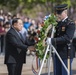 Thailand Deputy Prime Minister and Minister of Defense Prawit Wongsuwon Participates in an Army Special Honors Wreath-Laying Ceremony at the Tomb of the Unknown Soldier