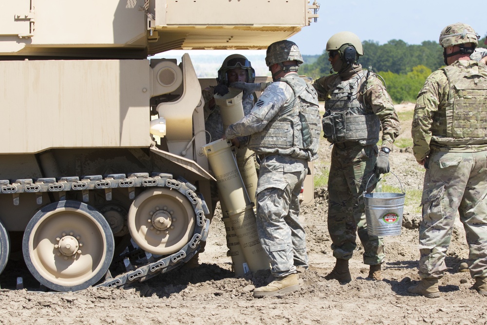 1-9 FA transfers from light to heavy field artillery battalion