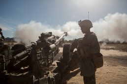 Artillery Marines support AST-2