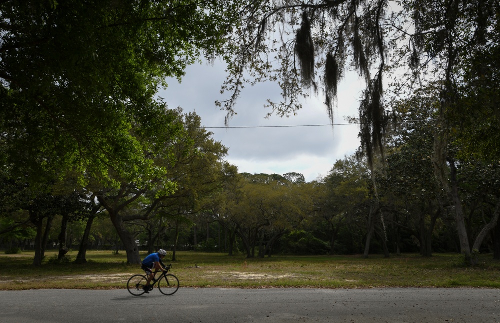 Warrior Games Cycling team practice