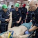 Service members conduct mass casualty drill aboard USNS Mercy