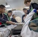 Service members conduct mass casualty drill aboard USNS Mercy