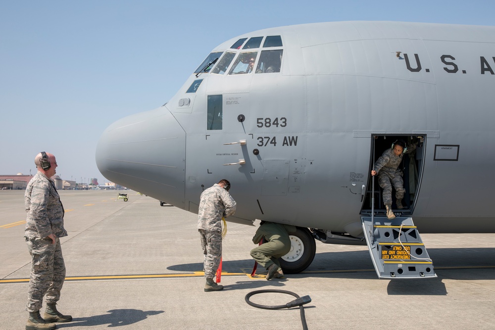 Twelfth C-130J Delivered to Yokota