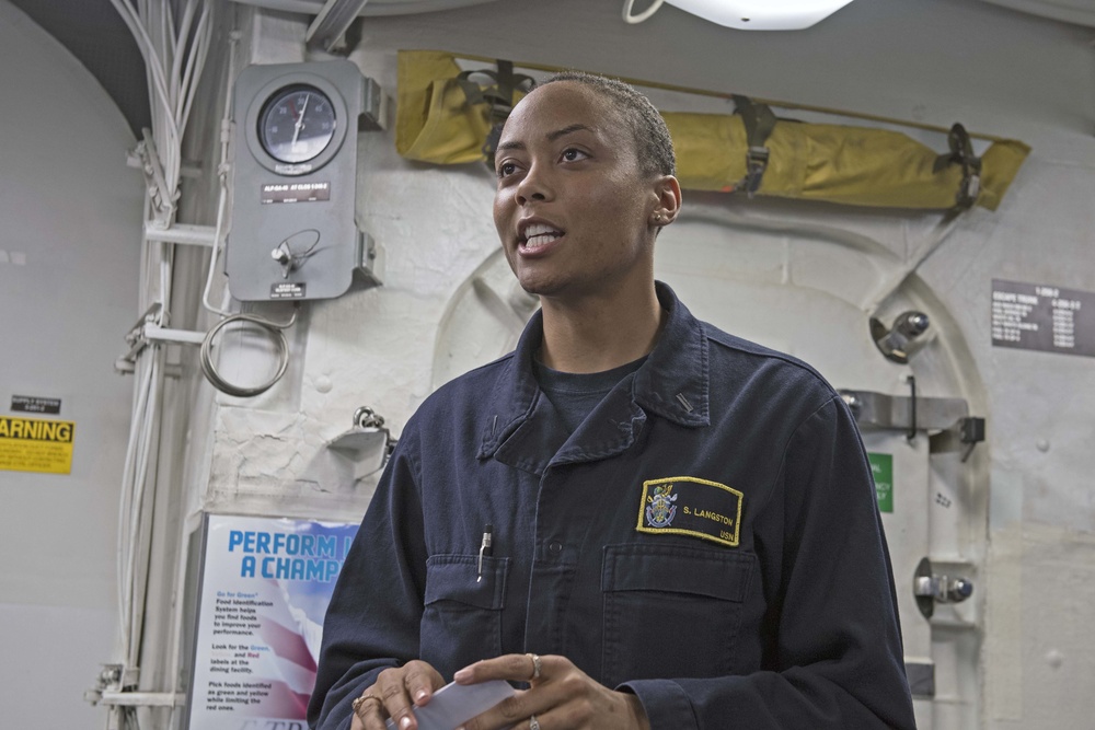 Forrest Sherman is underway for a scheduled deployment as part of the Harry S. Truman Carrier Strike Group. With USS Harry S. Truman (CVN 75) as the flagship, deploying strike group assets include staffs, ships, and aircraft o Carrier Strike Group EIGHT..