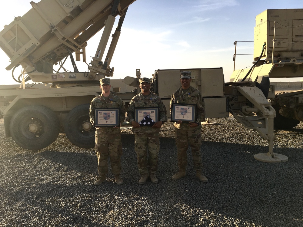 Deployed air defense Soldiers compete for honor, respect