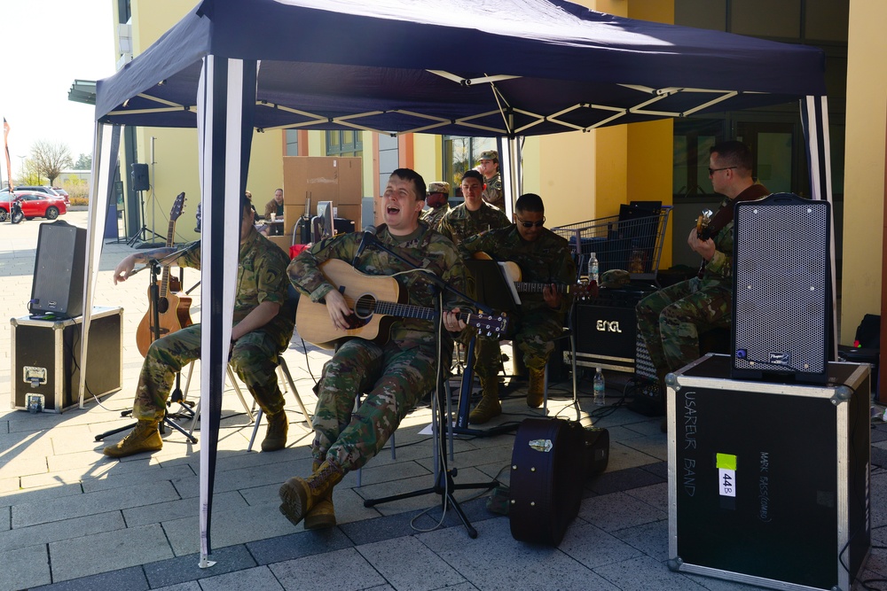 U.S. Army Europe Band and Chorus Perform at the Tower Barracks Exchange