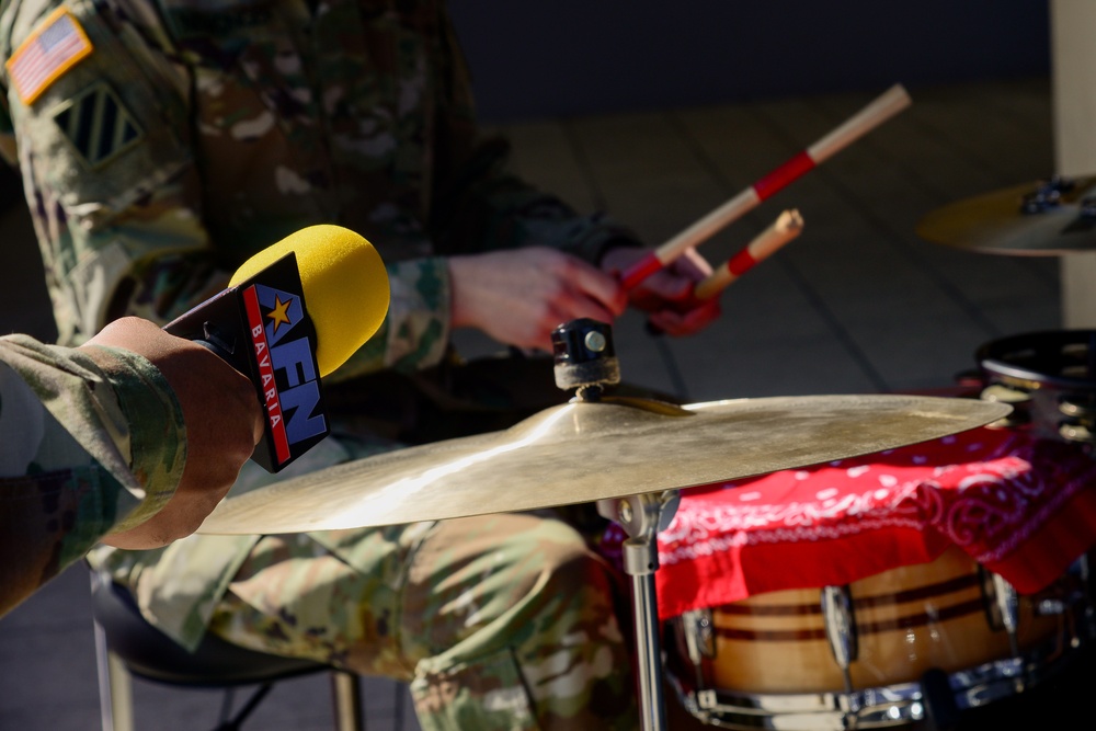 U.S. Army Europe Band and Chorus Perform at the Tower Barracks Exchange