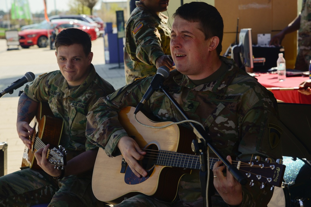 U.S. Army Europe Band and Chorus Perform at the Tower Barracks Exchange