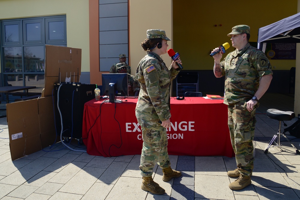 U.S. Army Europe Band and Chorus Perform at the Tower Barracks Exchange