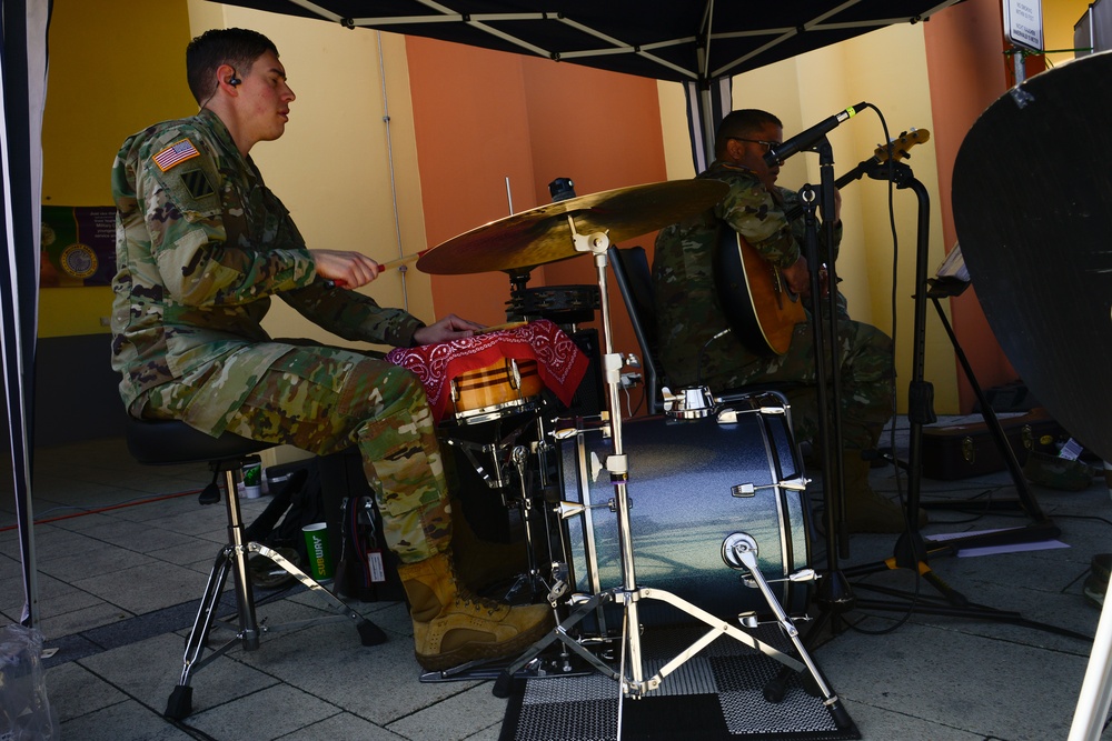 U.S. Army Europe Band and Chorus Perform at the Tower Barracks Exchange