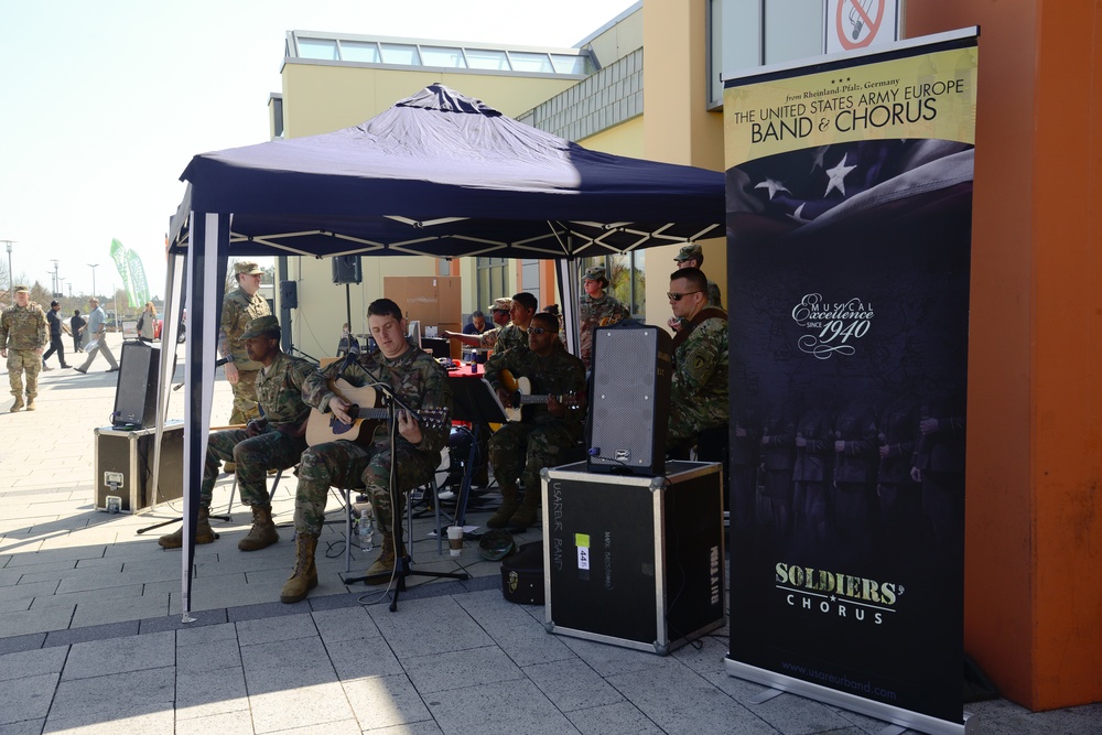 U.S. Army Europe Band and Chorus Perform at the Tower Barracks Exchange