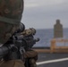 31st MEU Marines conduct a deck shoot while underway