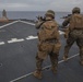 31st MEU Marines conduct a deck shoot while underway