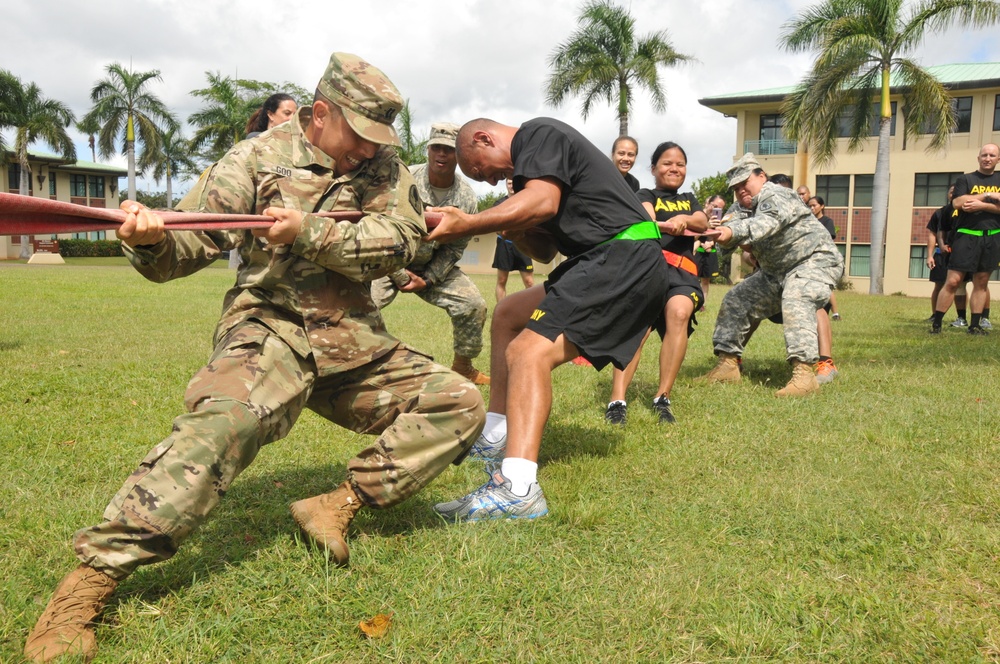 pre-USAR Birthday cake Tug of War