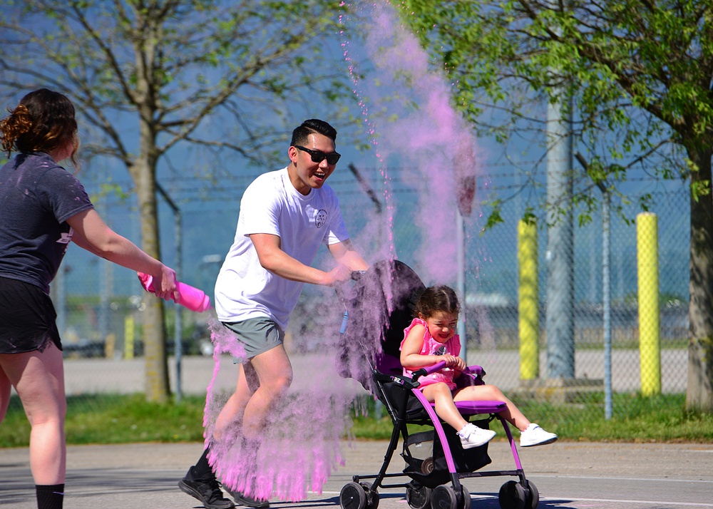 Breast Cancer Awareness 5k color run