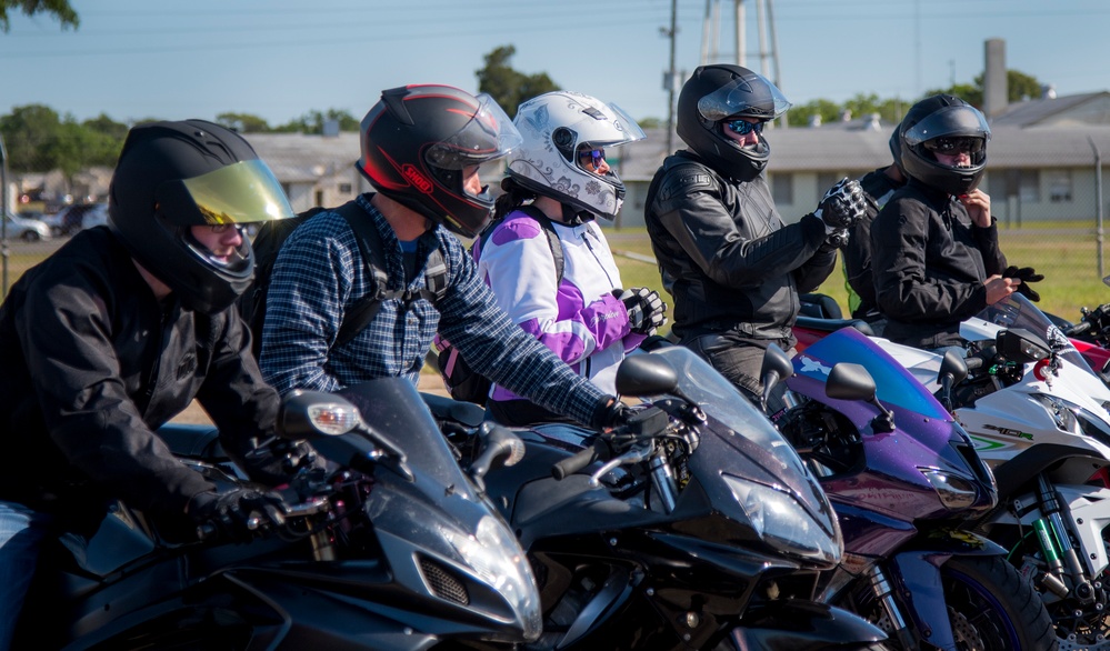 Motorcycle safety rally