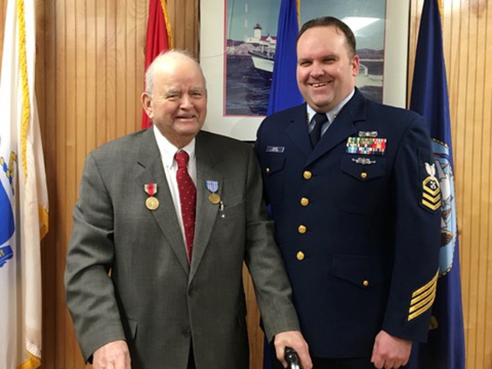 Coast Guard Station Gloucester honors WWII Veteran